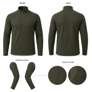 Chaqueta Deportiva Ligera de Secado Rápido, Cortavientos, Chaqueta de Entrenamiento, Tejido Elástico, Venta al Por Mayor de Fábrica - Product Image 5