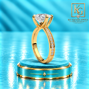 Elegante Anillo de Compromiso con Diamante Cultivado en Laboratorio, Corte Pera, en Oro Rosa, con Certificación IGI, Halo Oculto y Engaste de Puntas - Product Image 2