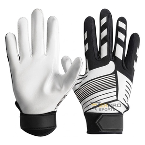 Custom Rugby Receiver Gloves American Football Receiver Gloves High Quality Sticky Palm Grip Professional <b>Outdoor</b> Sports Gloves - Product Image 4