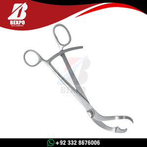 Pinza Quirúrgica Manual para Sujeción de Huesos, Pinza Ortopédica de Acero Inoxidable, Portaagujas - Product Image 3