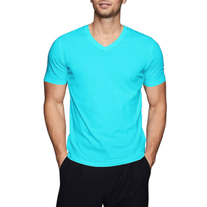Camiseta clásica para hombre, ecológica, antiarrugas, transpirable, con estampado sólido, informal de verano, para las cuatro estaciones. - Product Image 1