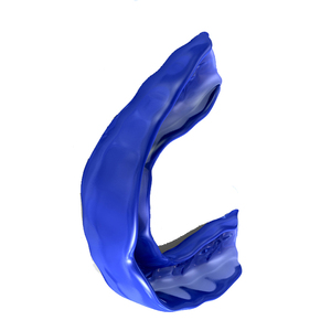 Protège-dents en silicone bleu moulable, léger, équipement de protection pour la boxe, adultes, unisexe, couleur unie, moulage par injection - Product Image 4