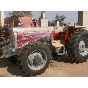 Tracteur Massey Ferguson MF 385 4WD 85 HP avec poids avant et barre d'attelage pour l'agriculture commerciale fabriqué au Pakistan - Product Image 1