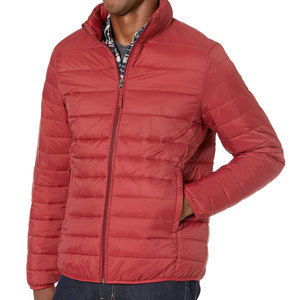 Factory Winter New Arrival <b>Men's</b> <b>Long</b> Sleeve Puffer <b>Jacket</b> Stand Collar Front Logo Customized Options Breathable Eco-Friendly - Product Image 2