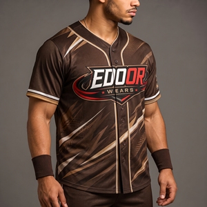 Professional baseball jersey crafted with premium materials for speed comfort and reliable <b>athletic</b> performance every match - Product Image 6