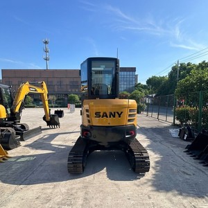 Heavy Duty <b>3</b>.5 Ton Excavator SY35U Reinforced Boom and Arm Compact Digger for Trenching - Product Image 3