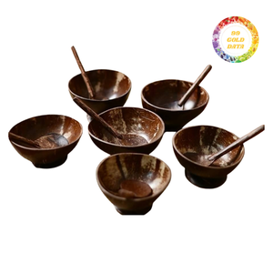 Top Rated Cheap Price Coconut Shell Serving Bowls Vietnam Origin Premium Quality Export Grade Bulk Purchase - Product Image 1