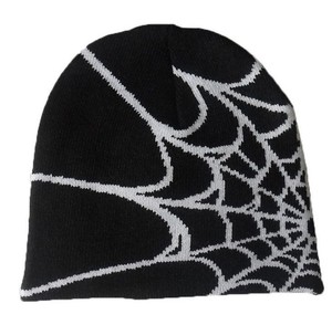 Chapeau en tricot jacquard de haute qualité, personnalisé, unisexe, en acrylique, chapeaux d'hiver personnalisés, chapeau en tricot jacquard avec logo personnalisé - Product Image 6
