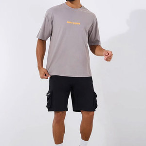 Conjunto de Camiseta y Pantalones Cortos para Hombre, Transpirable, al Por Mayor, con el Mejor Material y Personalización Total, Superventas - Product Image 3