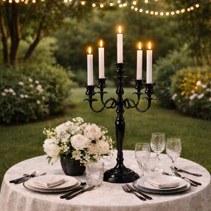 Fournisseur de décorations événementielles, vente en gros de centres de table pour mariage, supports à bougies dorés en gros, fournisseur de décorations pour événements, fournisseur de décorations de mariage - Product Image 3