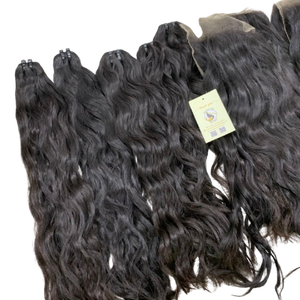 ผมต่อแบบมัดคู่สีดำธรรมชาติ5x5 HD 100% ผมหยิกหยักศกขนาดเล็กแบบธรรมชาติ - Product Image 1