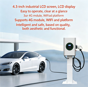 Chargeur mural pour véhicules électriques 30 kW DC CCS1 CCS2 NACS CHAdeMO GBT Blanc pour XiaoMI su7 - Product Image 3