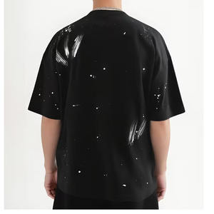 Camiseta de Hombre Oversize de Punto con Lavado Vintage de Alta Calidad, 100% Algodón Antiarrugas, Personalizada en Pakistán - Product Image 3