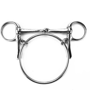 Lightweight Equestrian <b>Bits</b> Stainless Steel Equestrian <b>Bits</b> Easy Use Equestrian <b>Bits</b> Riding Comfort Equestrian <b>Bits</b> - Product Image 1
