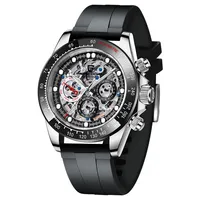 Montre automatique haut de gamme Pagani Design PD-1653 pour homme, squelette mécanique, étanche, en stock, usage quotidien, sport, montre de luxe