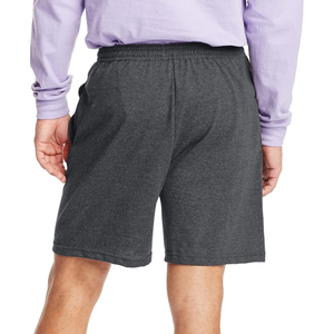 Shorts Bermuda en Coton Gris Personnalisés pour Hommes avec Taille Élastique et Poches Latérales Style Décontracté 2026 – Vente en Gros - Product Image 5