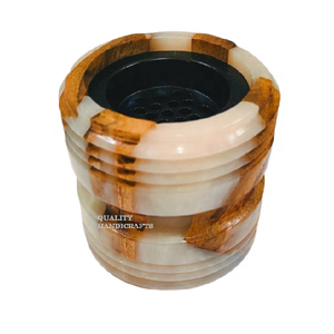 2025 nuevo quemador de madera de resina epoxi Bakhoor quemador de incienso Madhkan quemador árabe Oud para fragancia casera para regalo de Ramadán - Product Image 2