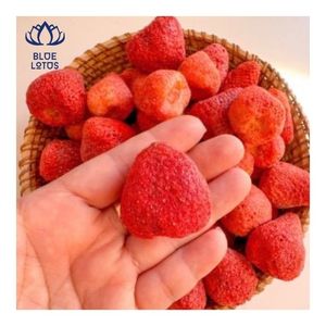 CUSTOMER APPROVED 2026 Freeze Dried Strawberry Slices for Smoothie Ingredient and Snack Consumption Use - Product Image 1