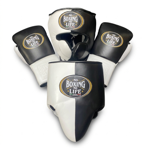 <b>Boxing</b> Athlete Training Kit with Protective Head Guard Groin Guard and Quality Gloves - Product Image 3