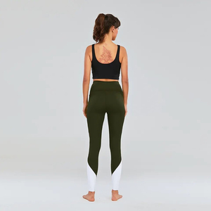 Leggings de yoga casuales de cintura alta y corte ajustado para mujer, tejido de punto, logotipo personalizado, sublimación. - Product Image 3
