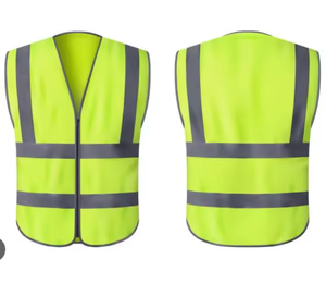 Chaleco Reflectante de Seguridad de Alta Visibilidad al por Mayor, 100% Poliéster, Personalizable - Product Image 4