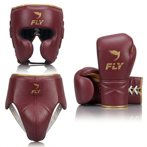 Set de Entrenamiento de Boxeo Todo en Uno con Guantes Protectores, Protector de Cabeza y Protector Inguinal para Uso en el Gimnasio - Product Image 3