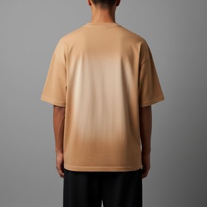 Men Oversized T Shirt Casual Heavyweight Cotton <b>Tee</b> Drop Shoulder Relaxed Streetwear Fashion Bulk Wholesale Export Quality - Product Image 3