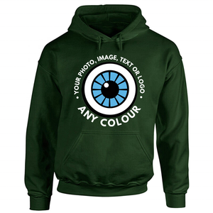 Adults Custom Printed Hoodie - Your Design Image Logo Personalised Ladies & Mens - Product Image 2