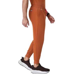 Nouvelle tenue professionnelle pour hommes, coupe ajustée, coutures renforcées, tissu extensible durable, toucher doux, uniforme d'hôpital. - Product Image 6