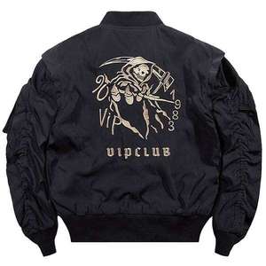 Men's Techwear Tactical Bomber <b>Jacket</b> Streetwear Cargo Windbreaker Urban Punk <b>Gothic</b> Patchwork Outerwear Utility Flight Coat - Product Image 4