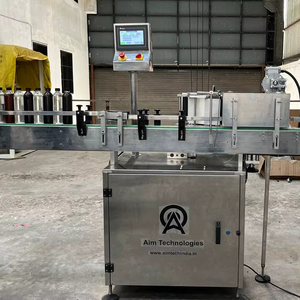 Machine d'étiquetage automatique électrique pour bouteilles, 120 étiquettes/min, monophasée, 200-2000 ml, pour applications alimentaires, boissons et produits chimiques - Product Image 1