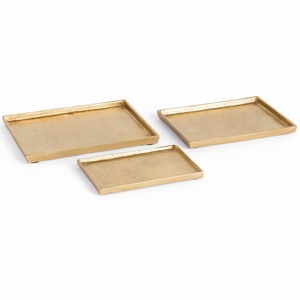 Bandeja de Servicio de Latón Auténtico con Acabado Fino para Hoteles, Restaurantes, Cafeterías y Áreas de Servicio para Banquetes - Product Image 1