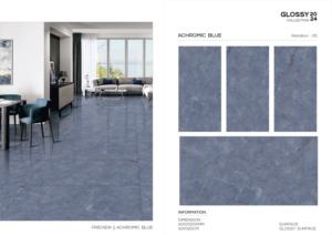 Azulejo de Porcelana Brillante de Lujo 600x1200, Formato Grande, Superficie Pulida Premium, para Paredes y Pisos, Diseño Interior y Exterior Moderno - Product Image 3