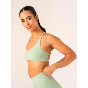Conjunto Deportivo de Dos Piezas para Mujer, Leggings de Cintura Alta y Bra, Diseño Premium Personalizado con Estampado de Pistachos, Nuevo Conjunto Transpirable para Yoga y Ejercicio - Product Image 5