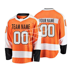 Chemise de hockey sur glace Impression sublimée en gros Maillot respirant à séchage rapide OEM ODM Vêtements de sport d'équipe - Product Image 3