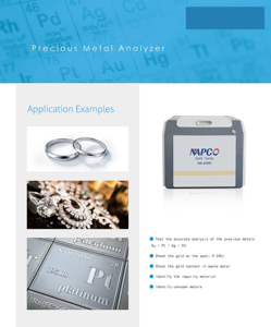 Chuyên nghiệp xrf Vàng <span class=keywords><strong>Analyzer</strong></span> đối với trang sức, tiền xu & phế liệu kim loại - Product Image 6