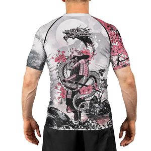 Factory Custom OEM Unisex Rashguard UV Protection Sublimation High Performance <b>Compression</b> Polyester Wholesale Wear OEM OEM OEM - Product Image 2