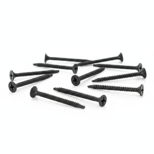 Tornillo para paneles de yeso de acero al carbono, cabeza Phillips, rosca estándar, punta perforadora, autorroscante, cabeza de trompeta, clase 8.8, recubierto de fosfato - Product Image 1