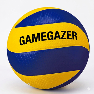 Nouveauté : Ballons de volley-ball portables, professionnels, en cuir, cousus à la machine, de haute qualité, durables et légers pour les sports de plein air - Product Image 1