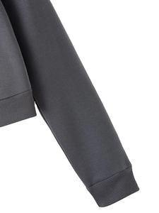 Meilleures ventes Sweat à capuche court personnalisé pour les femmes Fermeture éclair Causal Plain Respirant Anti-rides Street Wear Sweats à capuche aux meilleurs prix - Product Image 3