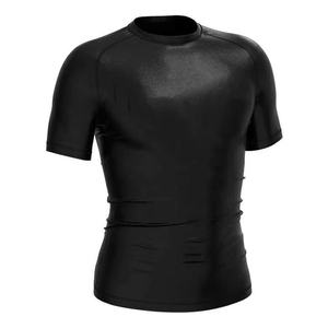 Latest Design Comfortable Women's <b>Neoprene</b> Breathable Short Sleeve Rash Guard Shirts with Front Logo Custom Sublimated Wholesale - Product Image 1
