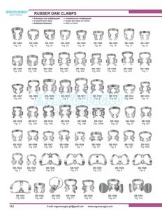 ชุดคีมหนีบยางดามสำหรับงานทันตกรรม เครื่องมือขายดี ชุดอุปกรณ์ยางดามทันตกรรมสแตนเลส - Product Image 5