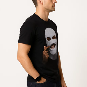 T-shirt imprimé DTG personnalisé | T-shirt Streetwear 100% coton | Graphique complet sur le devant | Coupe surdimensionnée | Style urbain | Commandes en gros - Product Image 1