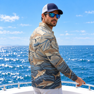 Polo de pêche à séchage rapide pour hommes, performance optimale, pour les marques de vente au détail d'articles de plein air - Product Image 3