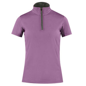 T-shirt de base brodé à col rond et manches courtes pour femme, en tissu tissé 100 % coton 220 g, confortable, respirant, grandes tailles - Product Image 4