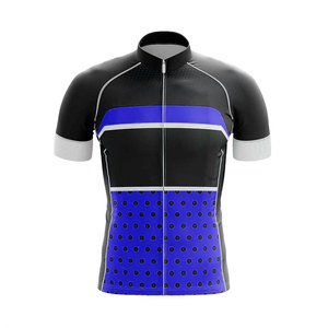 Tenues de cyclisme réversibles 100 % polyester, anti-bactériennes, respirantes, coupe-vent et écologiques, avec protection UV, pour les cyclistes professionnels - Product Image 5
