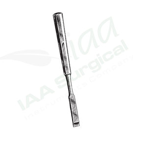 Cincel Quirúrgico para Huesos Bruns de 19 cm, Instrumento Ortopédico Manual, Clase I, Certificado CE ISO13485 - Product Image 4
