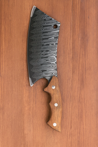 HandForged Cleaver <b>Knife</b> Damascus Steel Chinese Chef Professional Butcher <b>Sharp</b> Meat Vegetable <b>Kitchen</b> <b>Knife</b> Eco-Friendly - Product Image 3