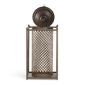 Porte-bougie lanterne en acier inoxydable écologique avec design en maille pour la décoration de la maison, utilisation durable en extérieur/intérieur ZAHID EXPORTS - Product Image 3