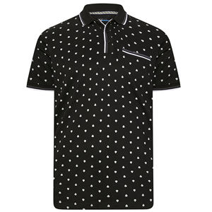 Camisa Polo de Hombre con Botones, Cuello Camisero, Color Sólido, Textura Jacquard, Nueva Colección, Directo de Fábrica - Product Image 2
